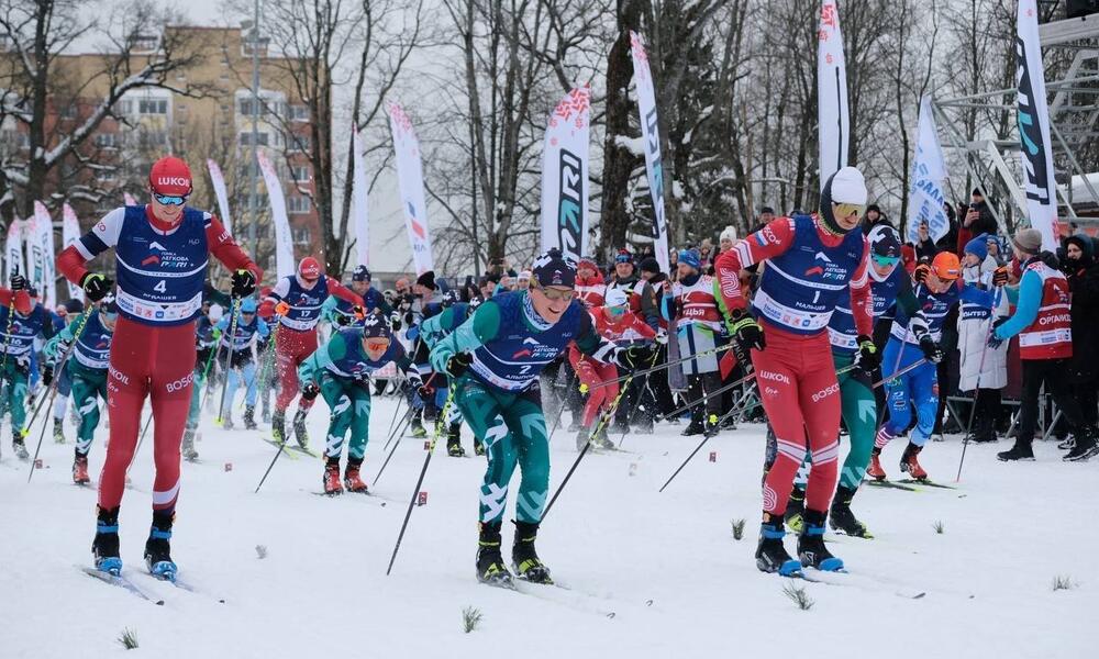 Более 5000 любителей лыжного спорта приняли участие в десятой «Гонке Александра Легкова»