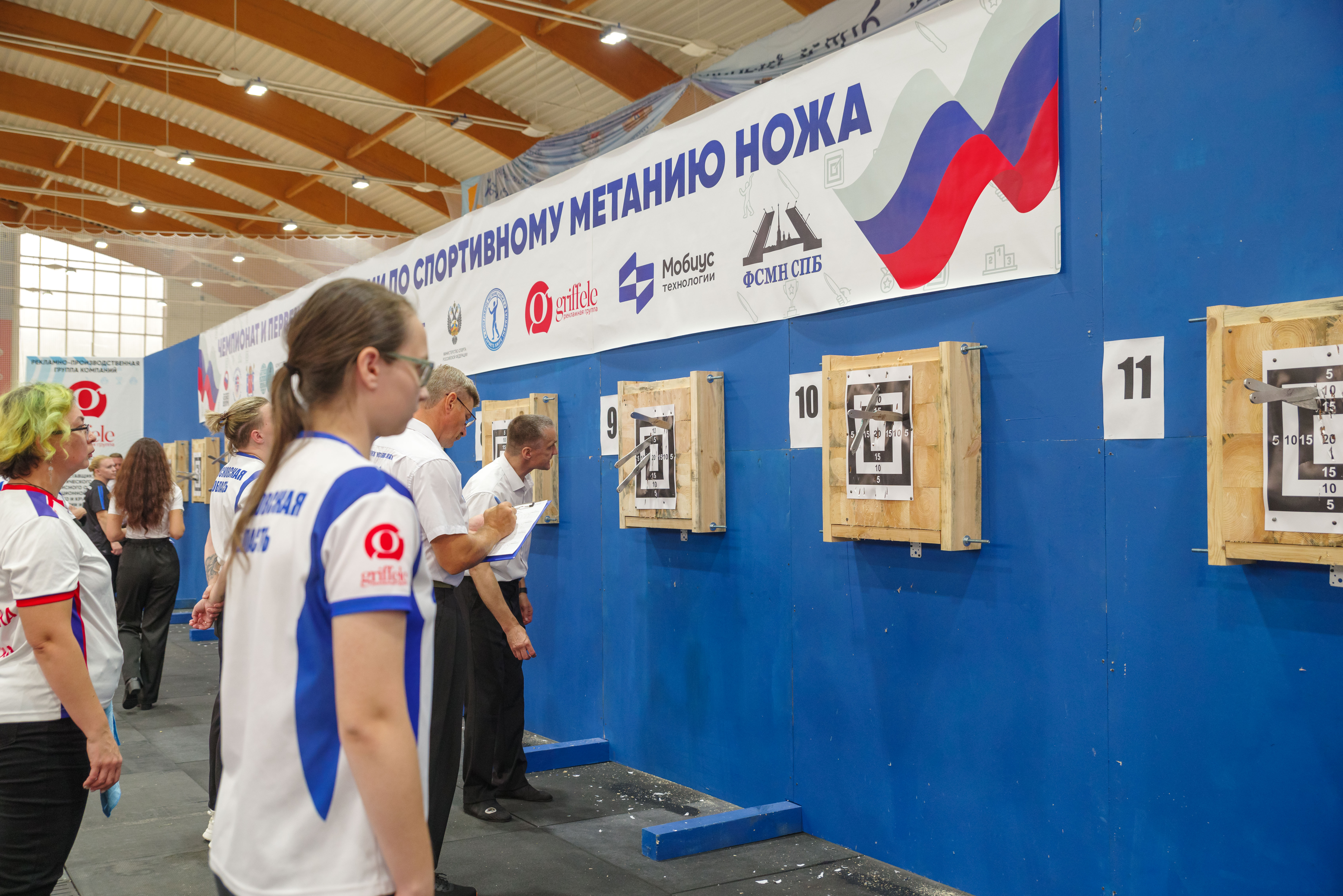 В Санкт-Петербурге состоялись четвертые чемпионат и первенство России по спортивному метанию ножа